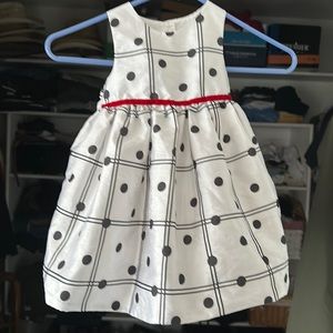 Darling holiday toddler dress